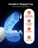 Teeth Whitening Kit with LED Light, 32 LED Accelerator Lights, Whitening Gel Syringe, Desensitizing Gel, and U-Shaped Tray