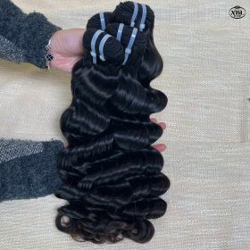 Single Donor Raw Indian Unprocessed Hair Vendors (Option: Loose Deep Wave-10Inches)